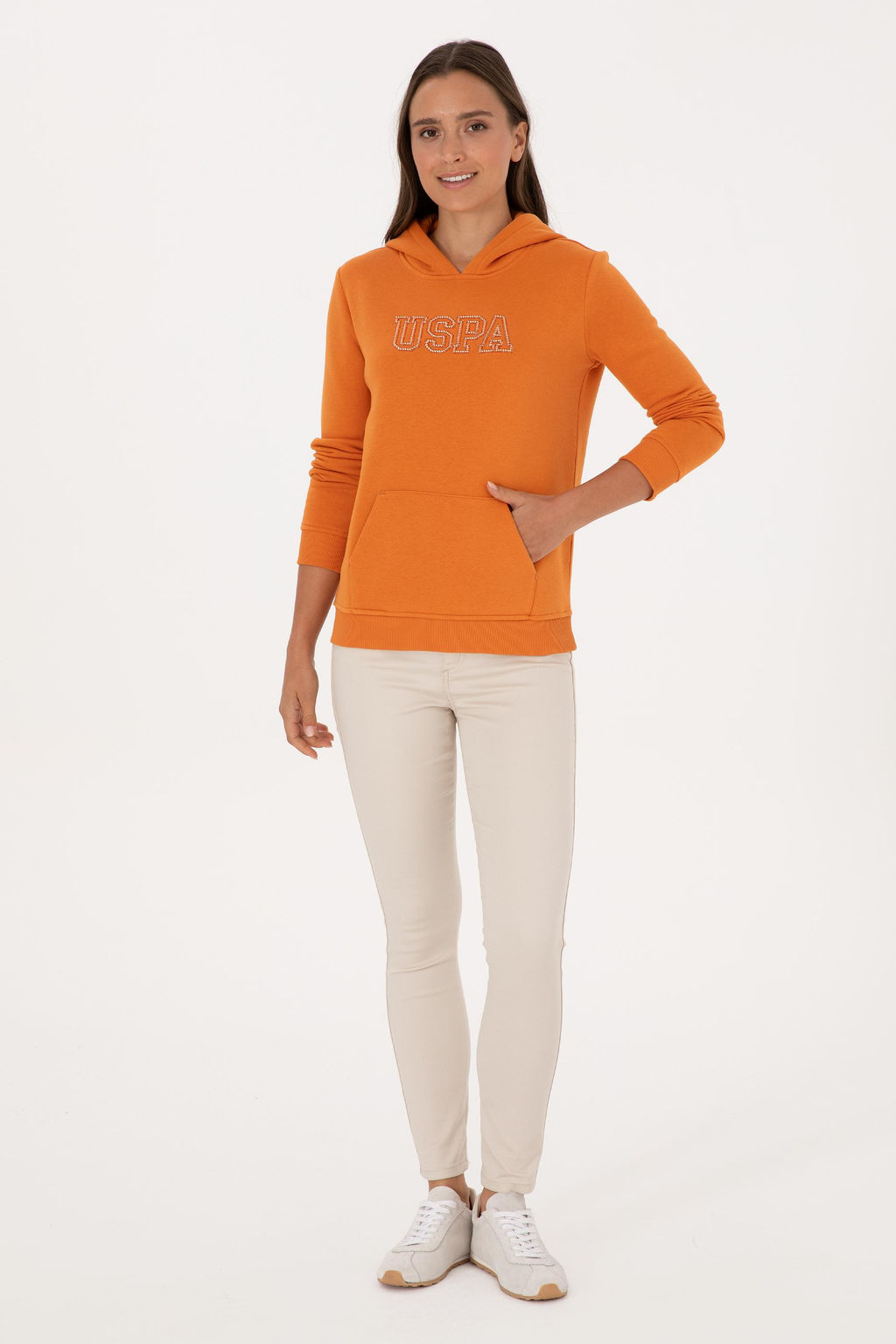 Kad_n Bak_r Basic Sweatshirt Sepette S_rpriz _ndirim - U.s. polo assn фото 4