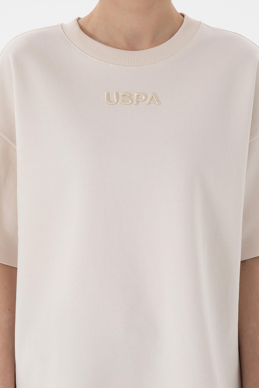 Kad_n Krem Ti__rt Sepette S_rpriz _ndirim - U.s. polo assn фото 6