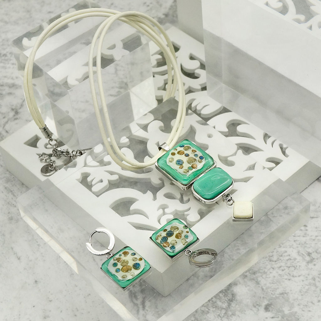 Серьги из муранского стекла SENTIMENT LS3124 - Vloes фото 6