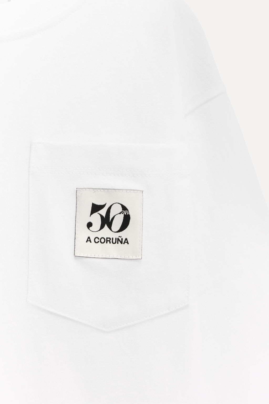 6-14 YEARS/ 50TH ANNIVERSARY LABEL POCKET T-SHIRT - Zara фото 3