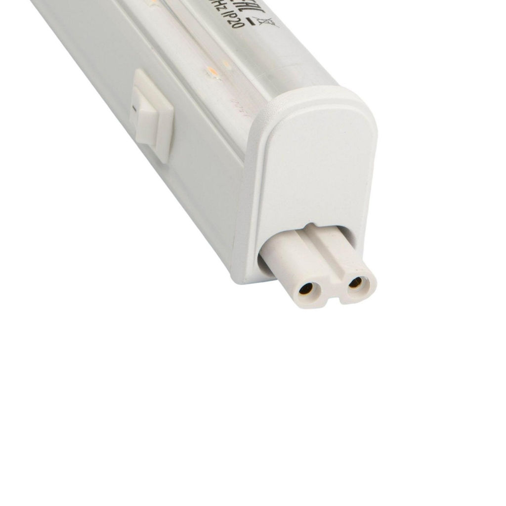 ULI-P16-10W/SPLE IP20 WHITE Светильник для растений светодиодный линейный, 570мм, выкл. на корпусе. Пластик. Спектр для фотосинтеза. TM Uniel
