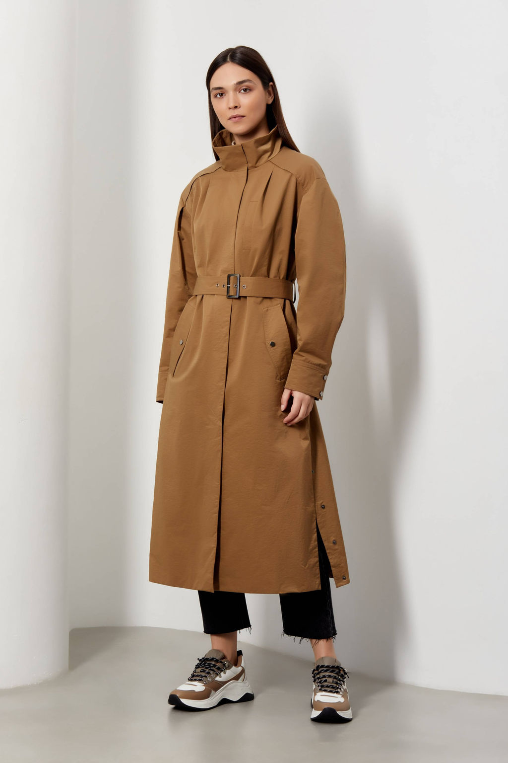 Плащ женский арт. 270S - Ultramarine фото 3