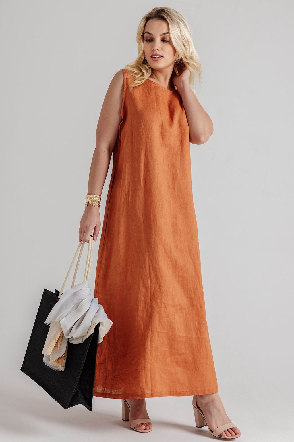 Платье 2137/03/Терракотовый