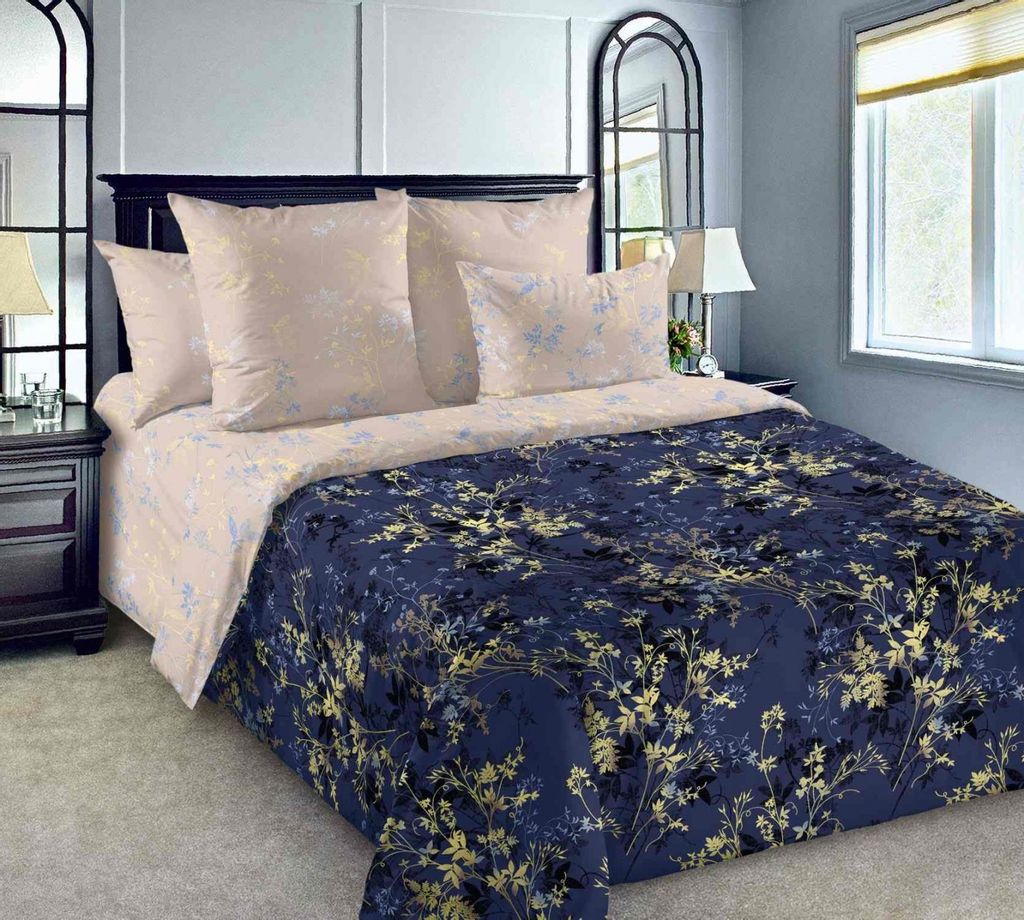 Постельное белье - Перкаль Астерия Семейный (молния) - Luteks фото 2