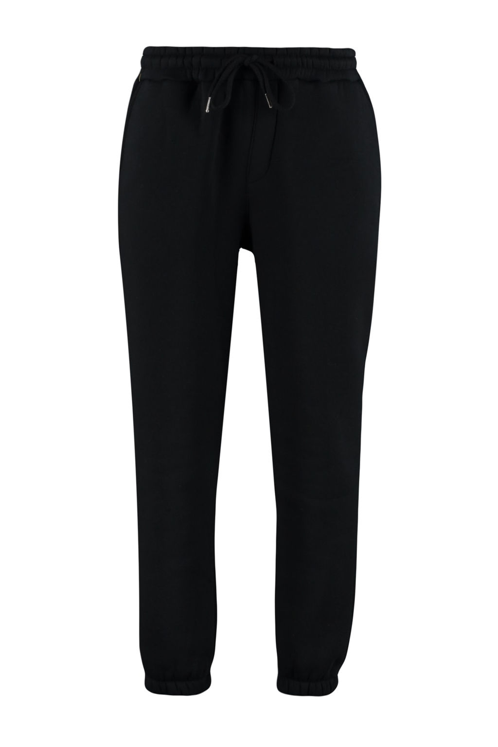 Siyah Un?sex Regular/Normal Kesim Pacas? Lastikli Ici Polar/S?cak Tutan Esofman Alt? TMNAW22EA0346