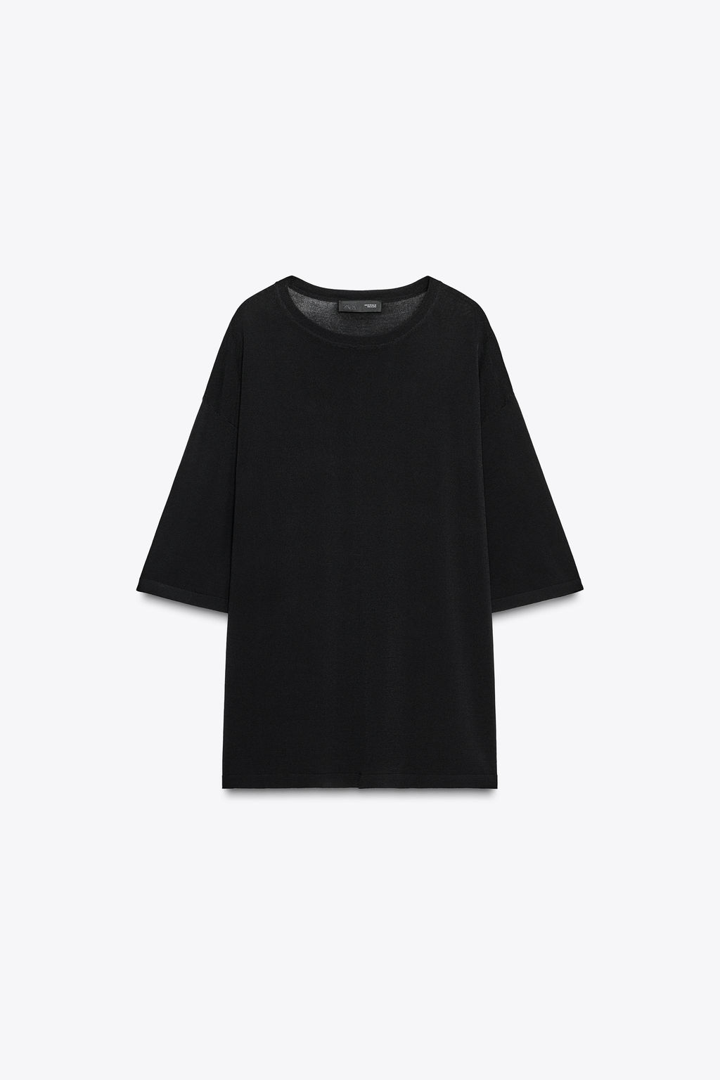 OVERSIZED PLAIN KNIT TOP - Zara фото 5