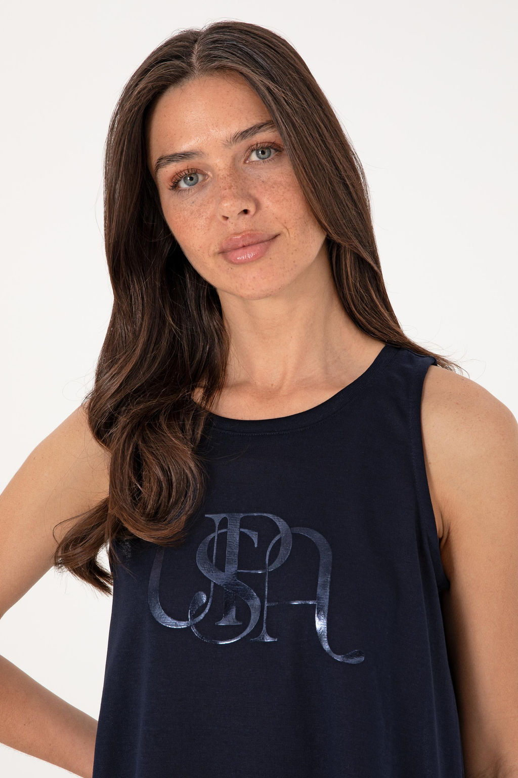 Kad_n Lacivert Ti__rt Sepette S_rpriz _ndirim - U.s. polo assn фото 2