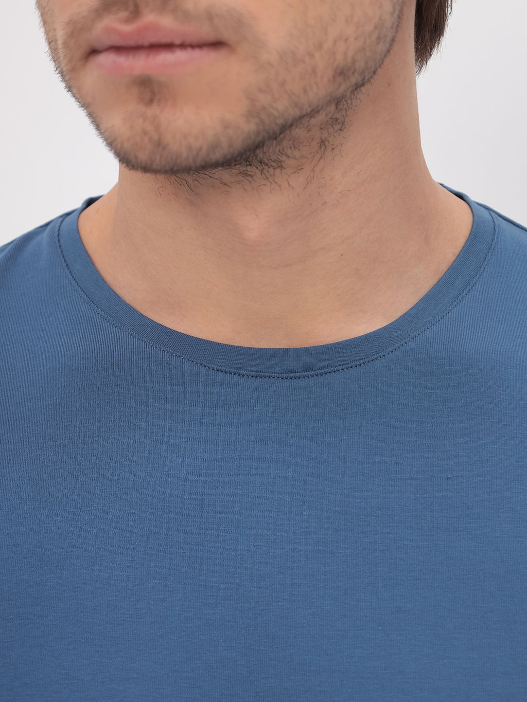 Футболка мужская короткий рукав GREG G145-KO-SA-S5121 (т.джинс)  фото 2