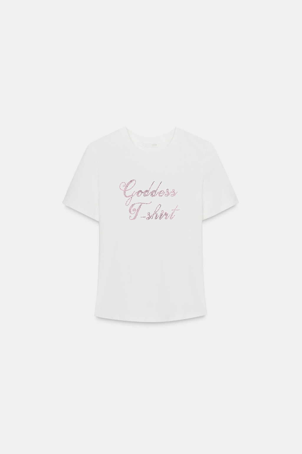 RHINESTONE SLOGAN T-SHIRT - Zara фото 4