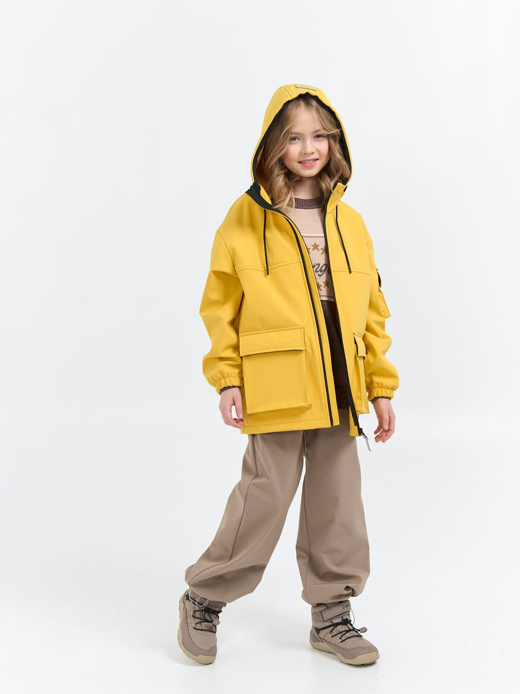 Куртка Softshell демисезонная Нарцисс 7+ - Bungly фото 10