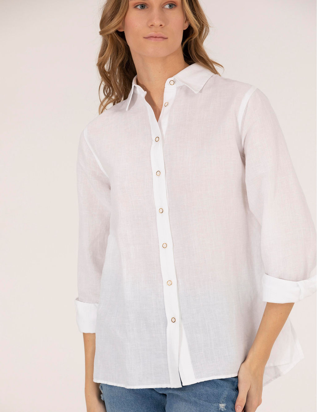 Beyaz Keten Kar___ml_ G_mlek - Pierre cardin фото 6