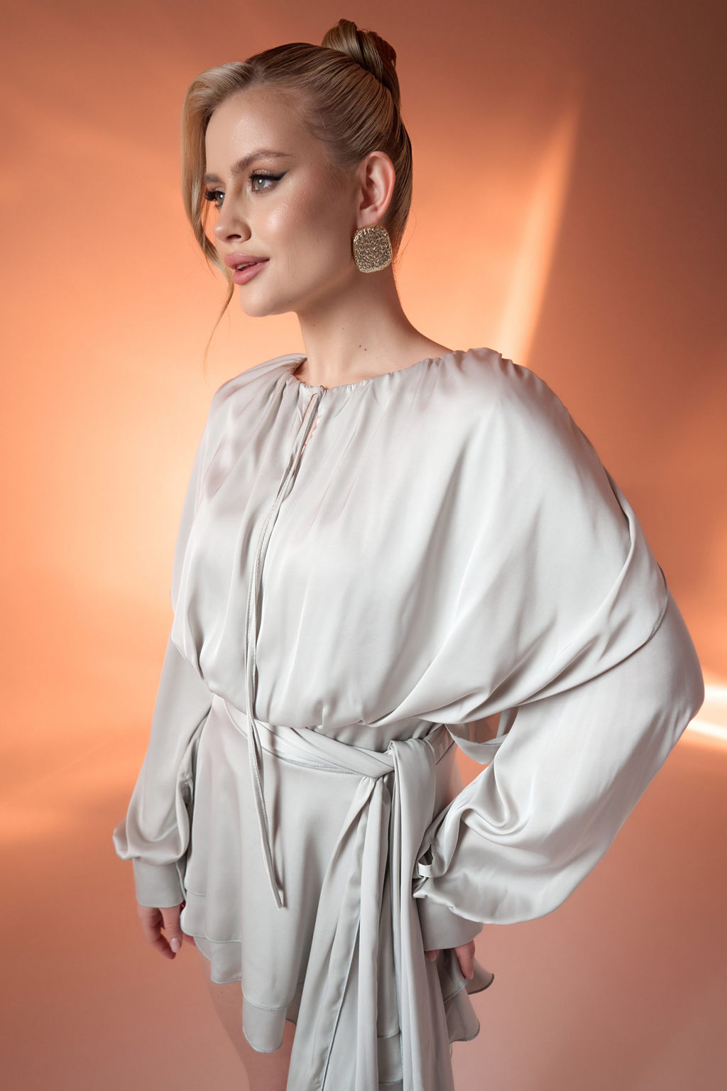 Платье Муза (жемчужный) - Эльза фото 38