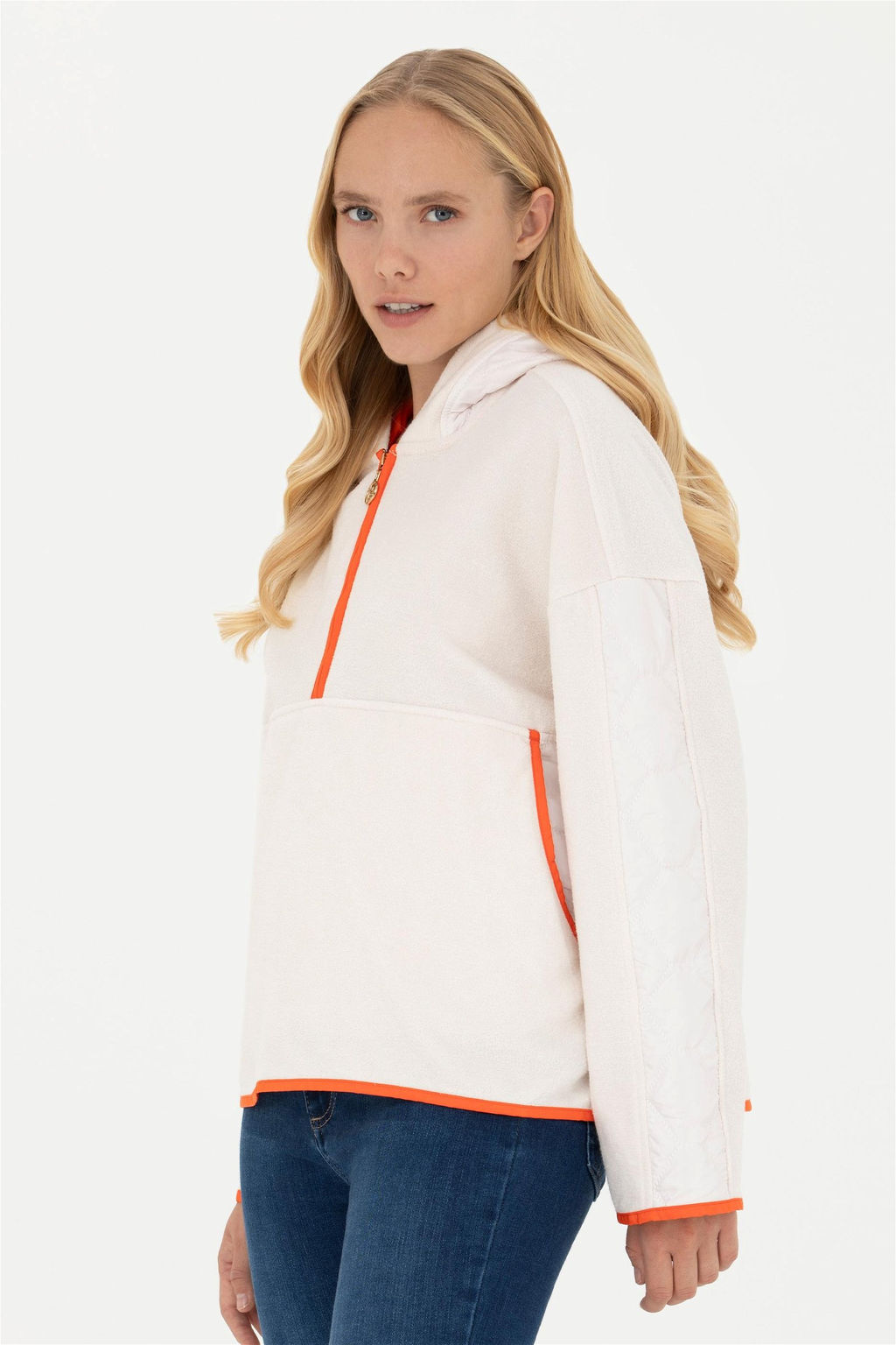 Женский свитшот с камнем - U.s. polo assn фото 8