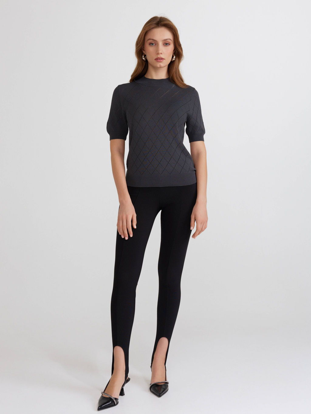 CONTE LDK24143 Джемпер женский graphite - Conte elegant фото 5