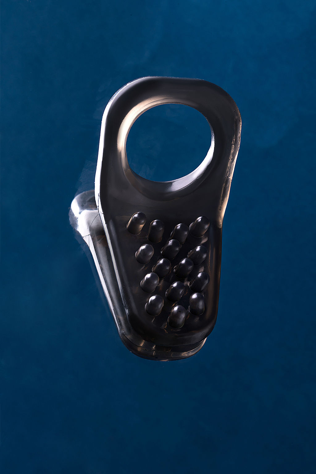 Эрекционное кольцо на пенис TOYFA XLover, Термопластичный эластомер (TPE), черный, 4 см  фото 12