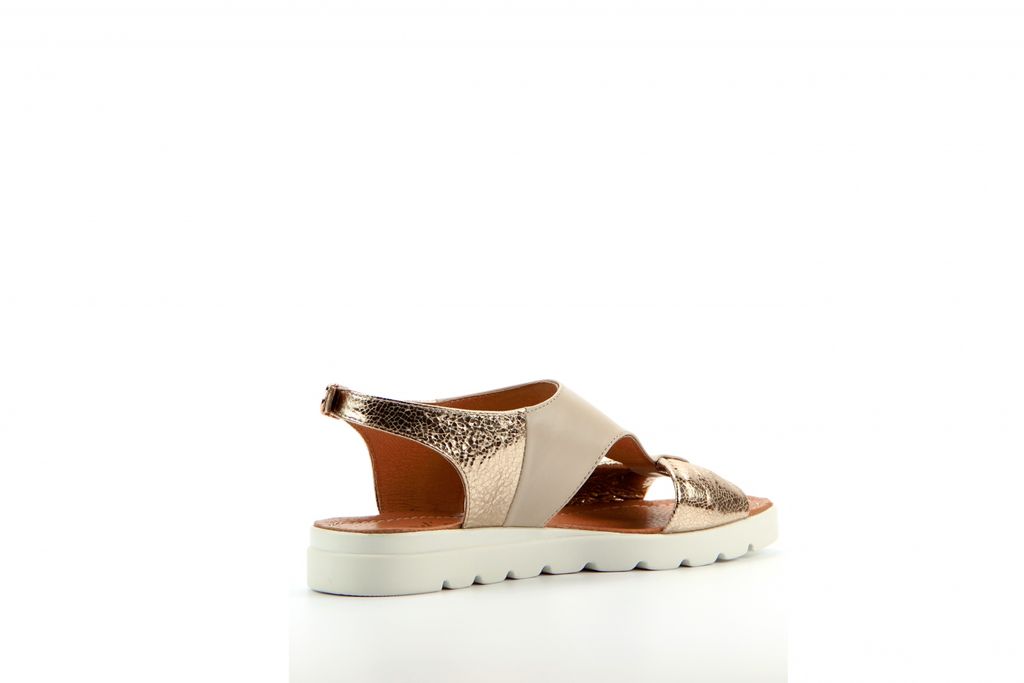 Босоножки EDART 1053.115w.gold/beige.