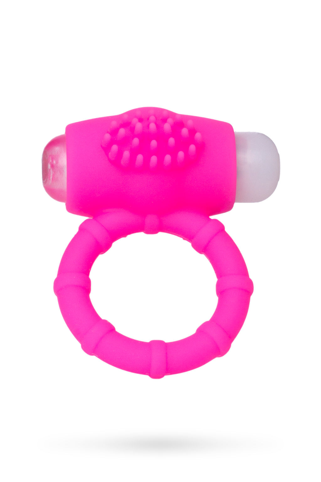 Эрекционное кольцо на пенис TOYFA A-Toys Nevy, силикон, розовый, 2,5 см  фото 2