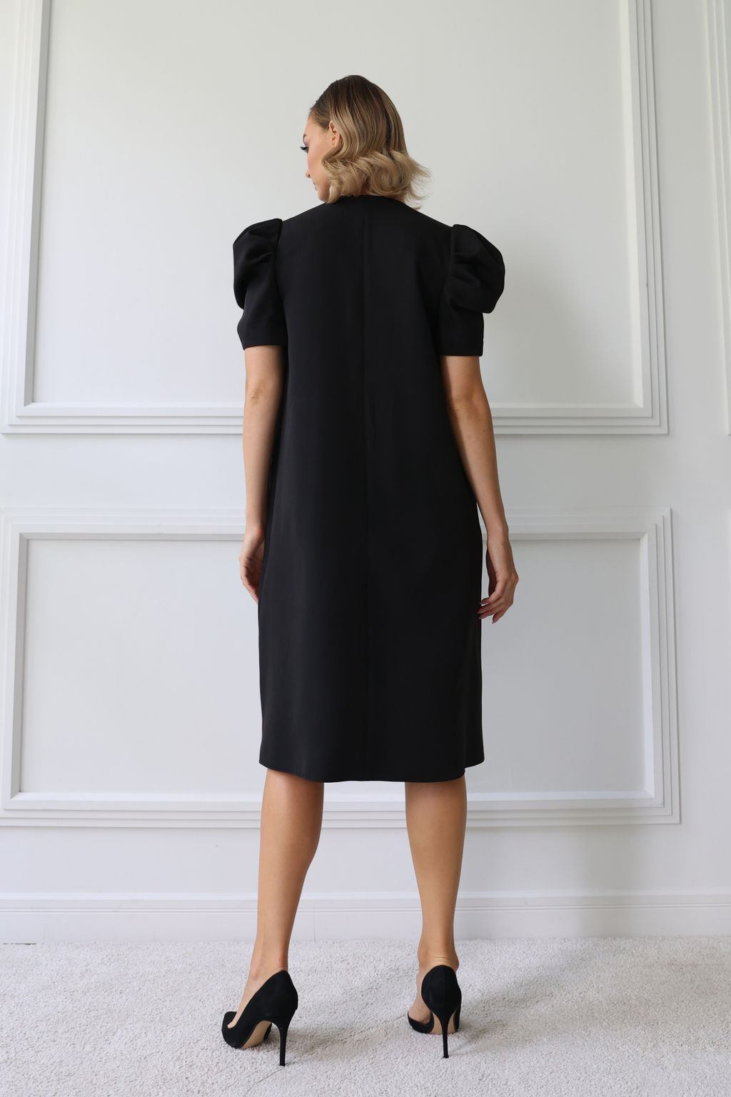 Платье с рукавами-буфами - Looklikecat фото 5