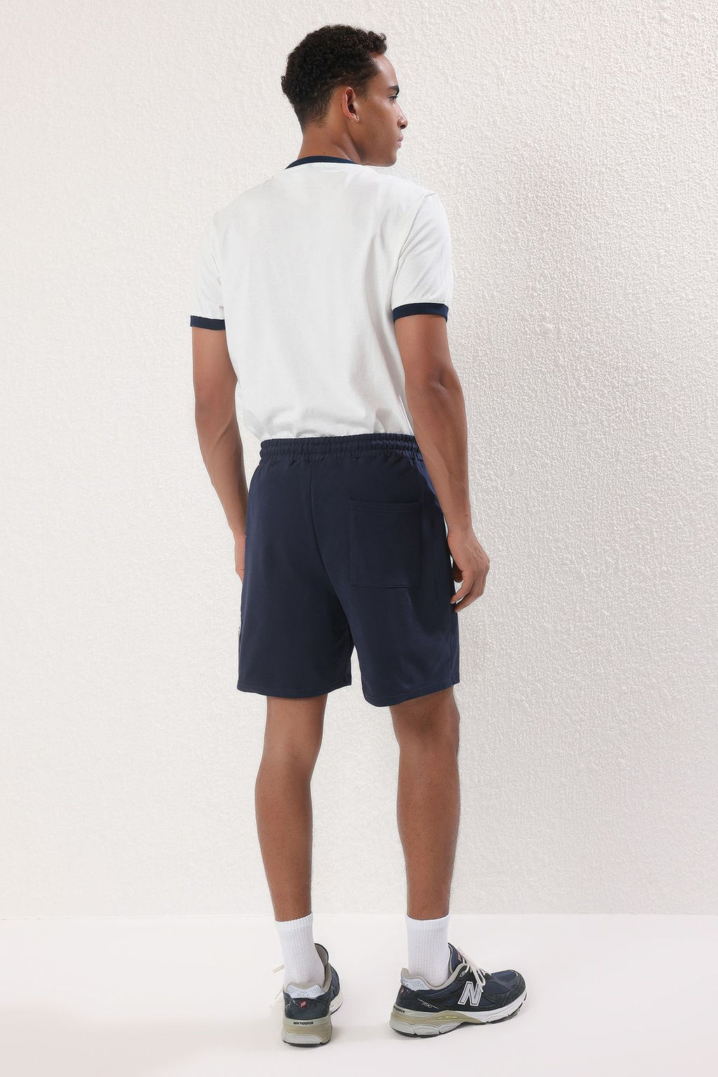 TRENDYOL MAN Lacivert Regular/Normal Kesim Manhattan Nak?sl? Sort & Bermuda TMNSS25SR00036 - Trendyolmilla фото 4