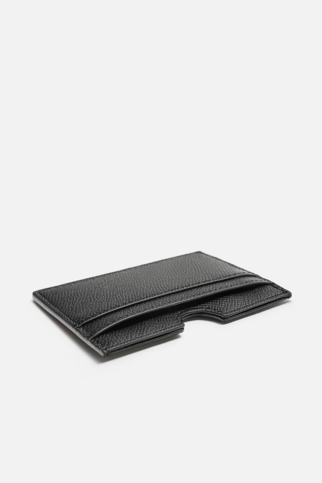 TEXTURED CARD HOLDER - Zara фото 2