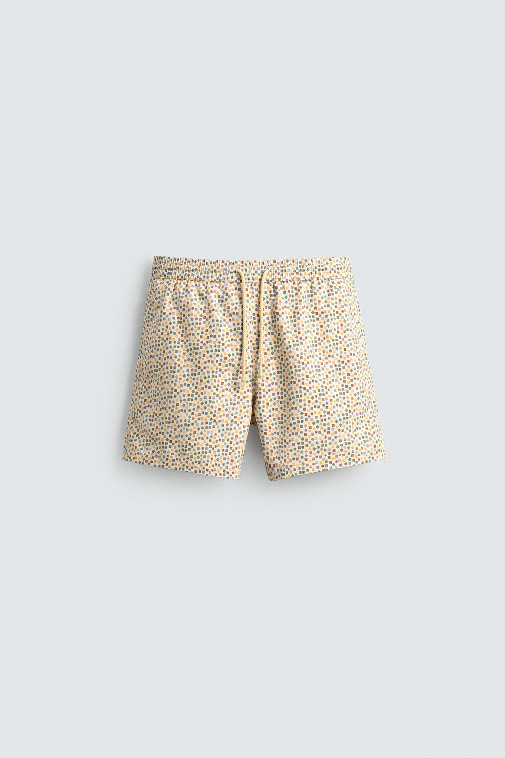 BA?ADOR MEDIO ESTAMPADO GEOM?TRICO / Crudo - Zara фото 6