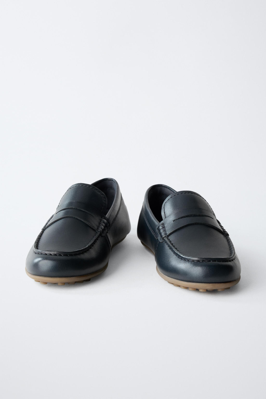 LEATHER LOAFERS - Zara фото 3