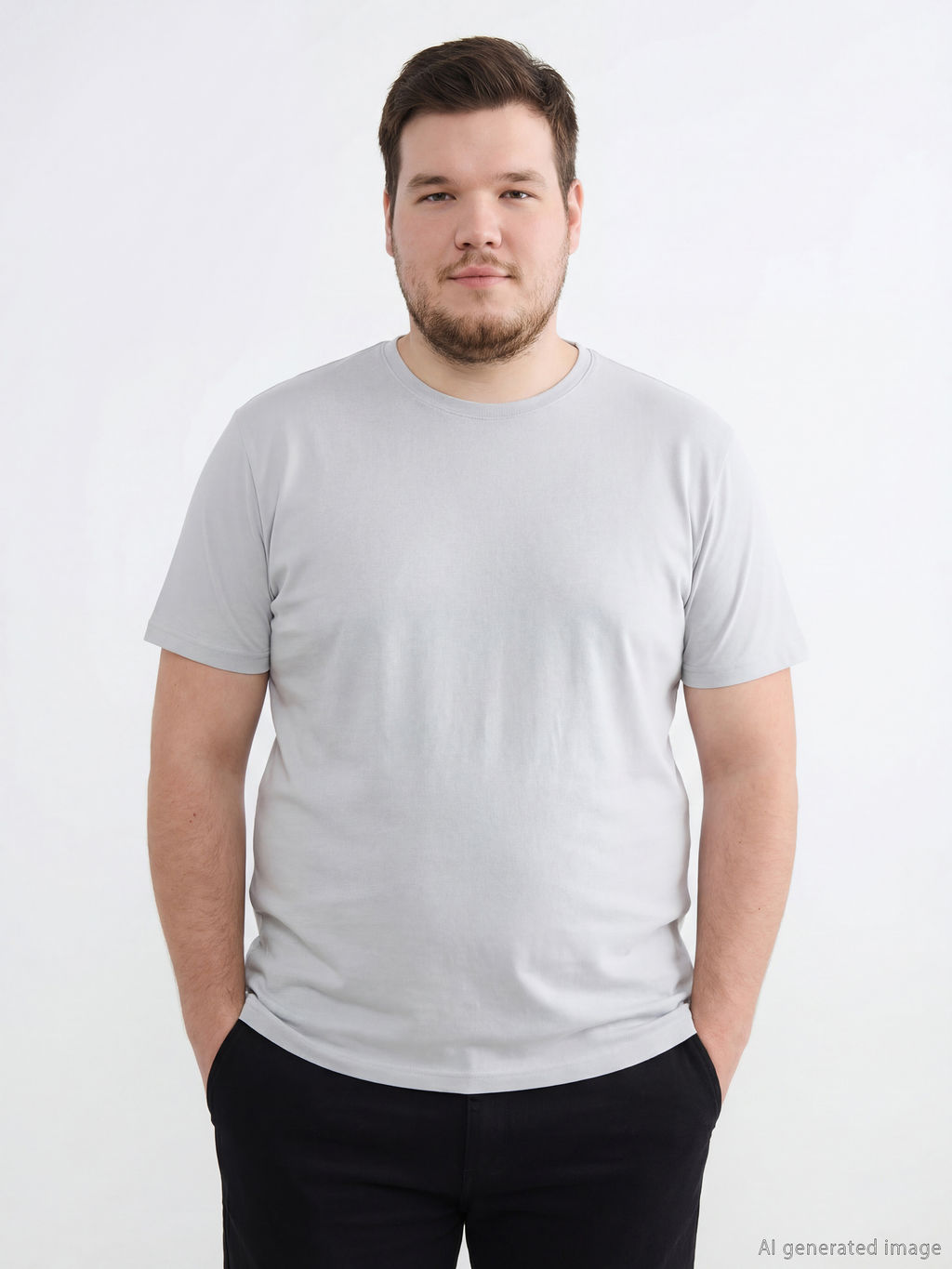 Bisiklet Yaka Modal Erkek Ti??rt