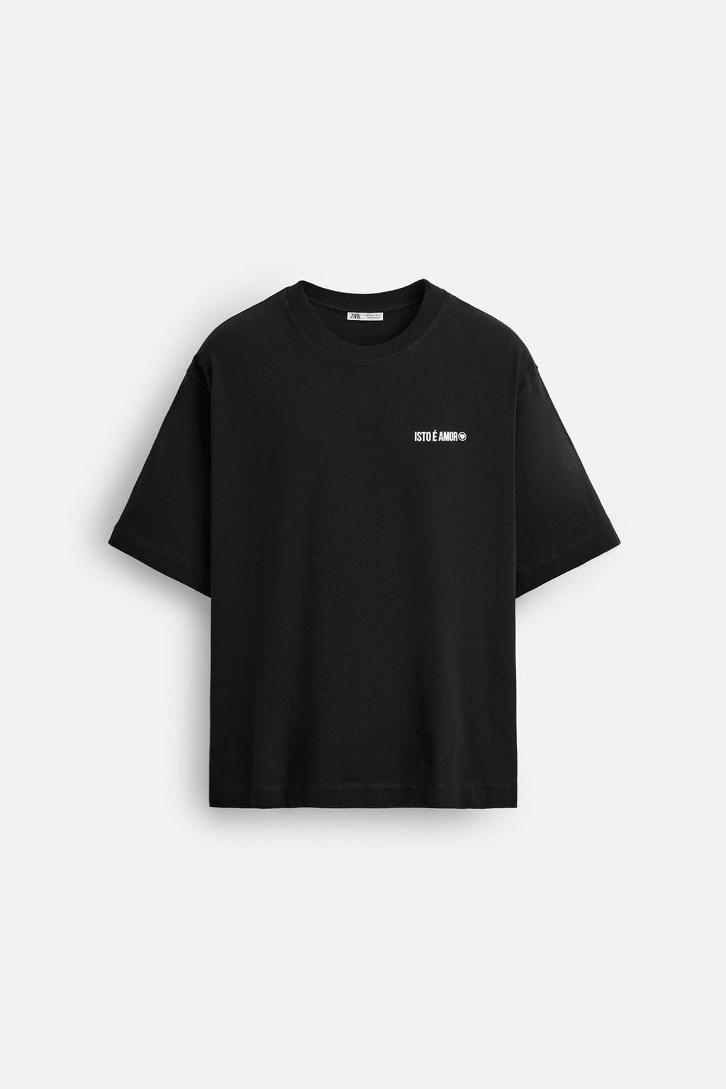 LIMITED EDITION RUBBERISED PRINT T-SHIRT - Zara фото 17