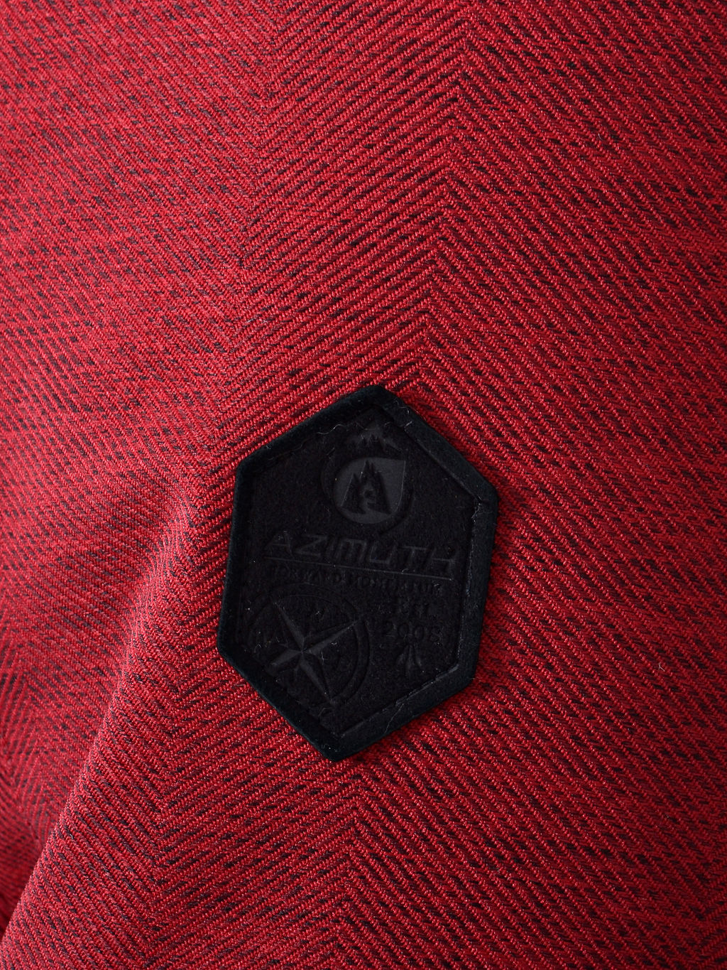 Женская городская парка / куртка Azimuth В 221/21864-1_77 Бордовый (БР)  фото 4