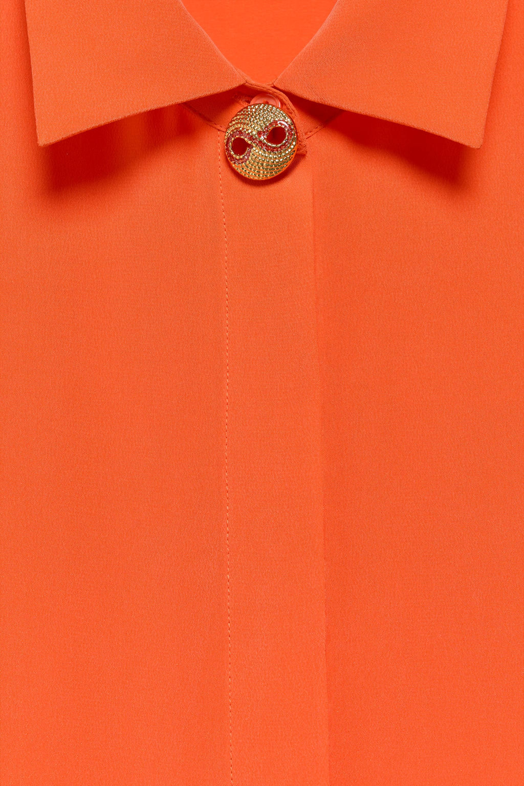CAMISA SEDA 100% MARISA BERENSON X ZARA / Rojo / Naranja