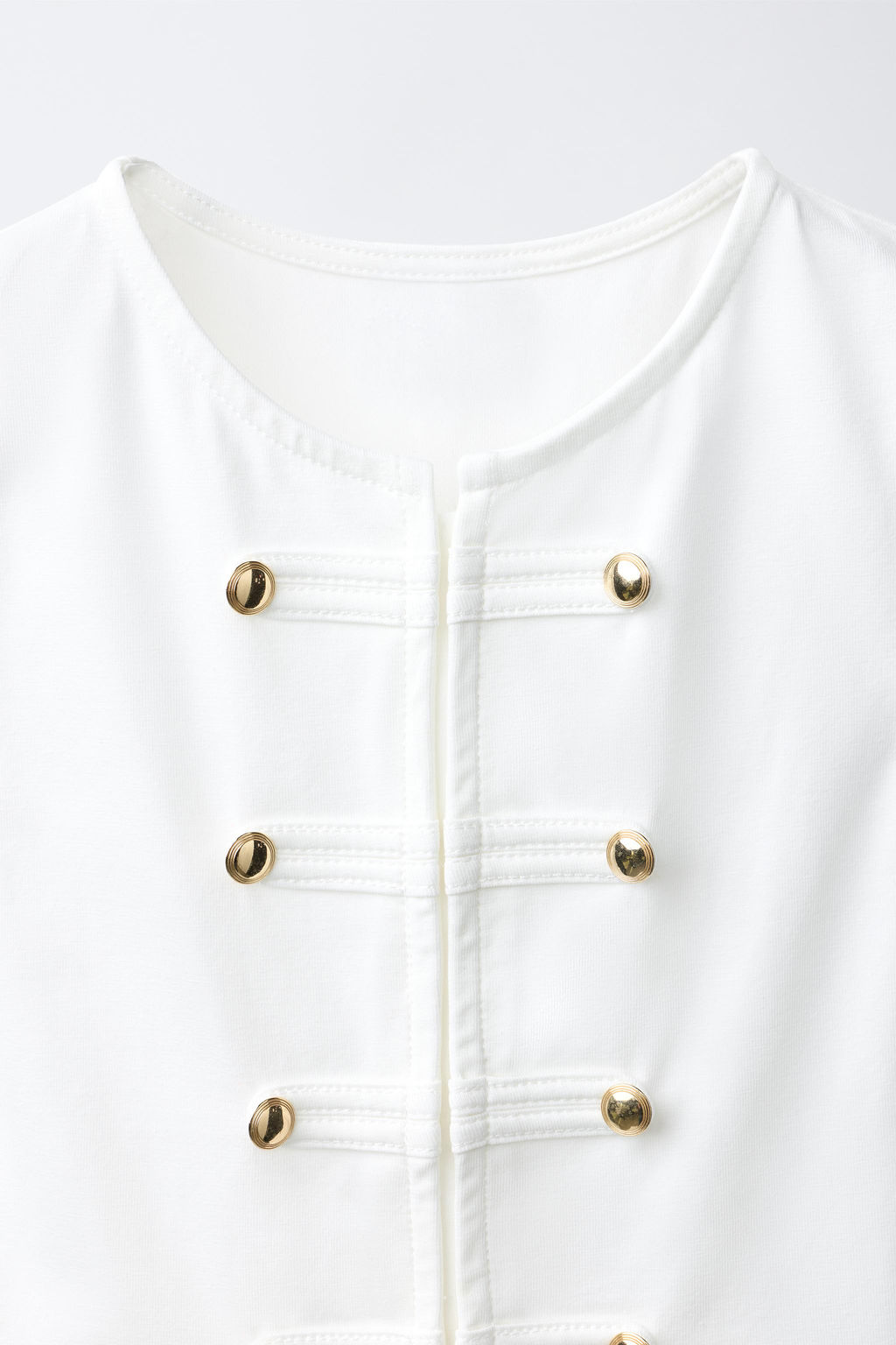 CAMISETA ALAMARES / Blanco - Zara фото 3