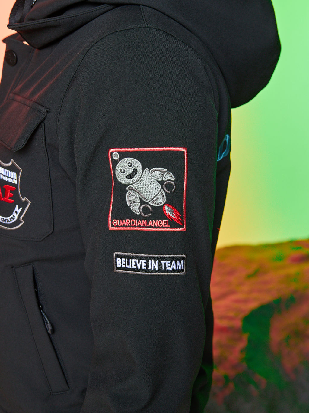 Женский сноубордический горнолыжный комбинезон Alpha Endless Aeternitas 223/2305 BLK - Черный  фото 31