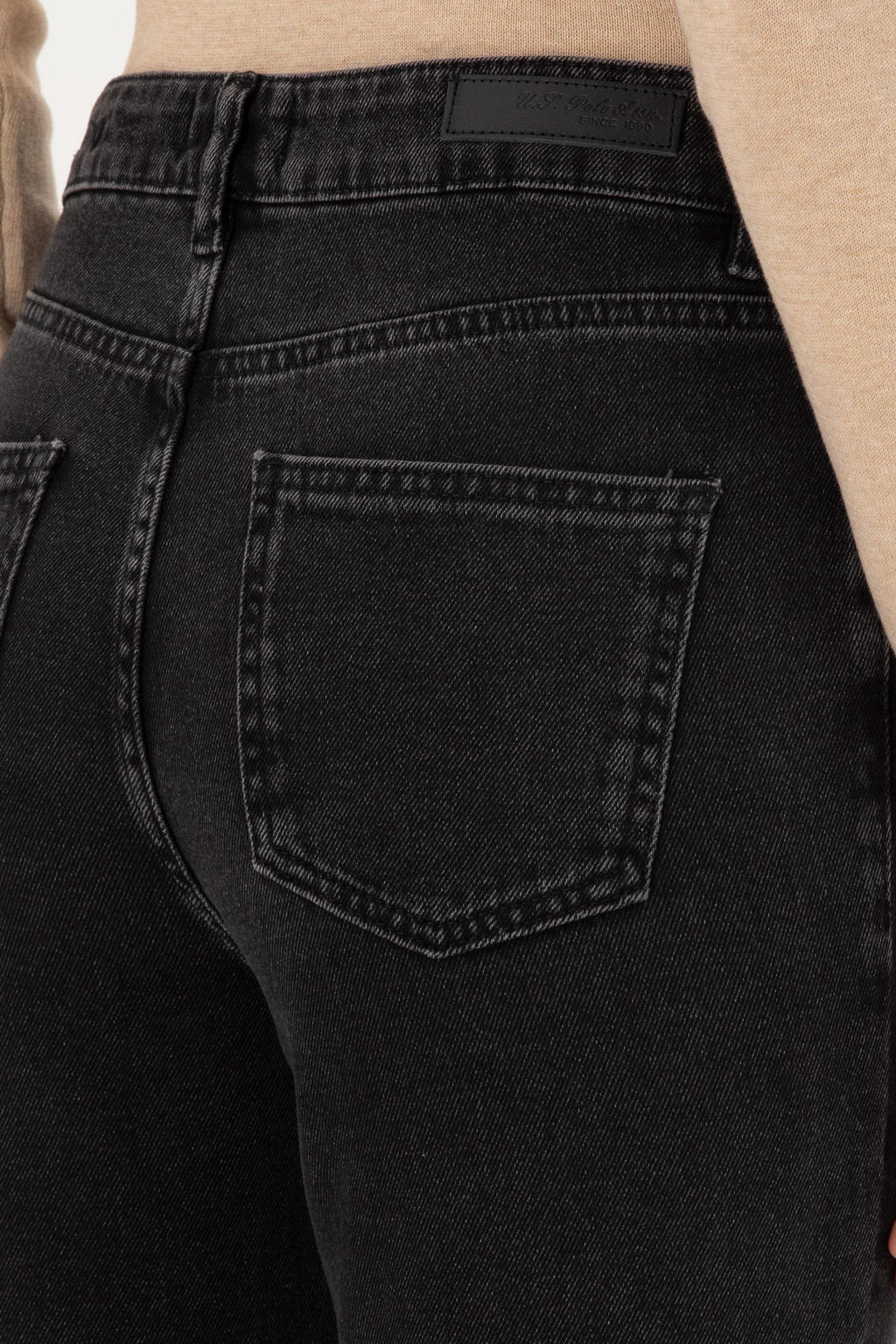 Женские черные джинсовые брюки - U.s. polo assn фото 12