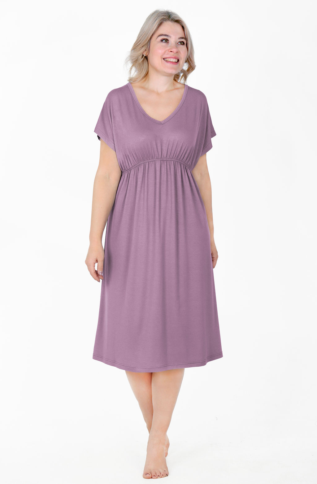 Сорочка Афина С-293 (46-62) вискоза - Лотос фото 12