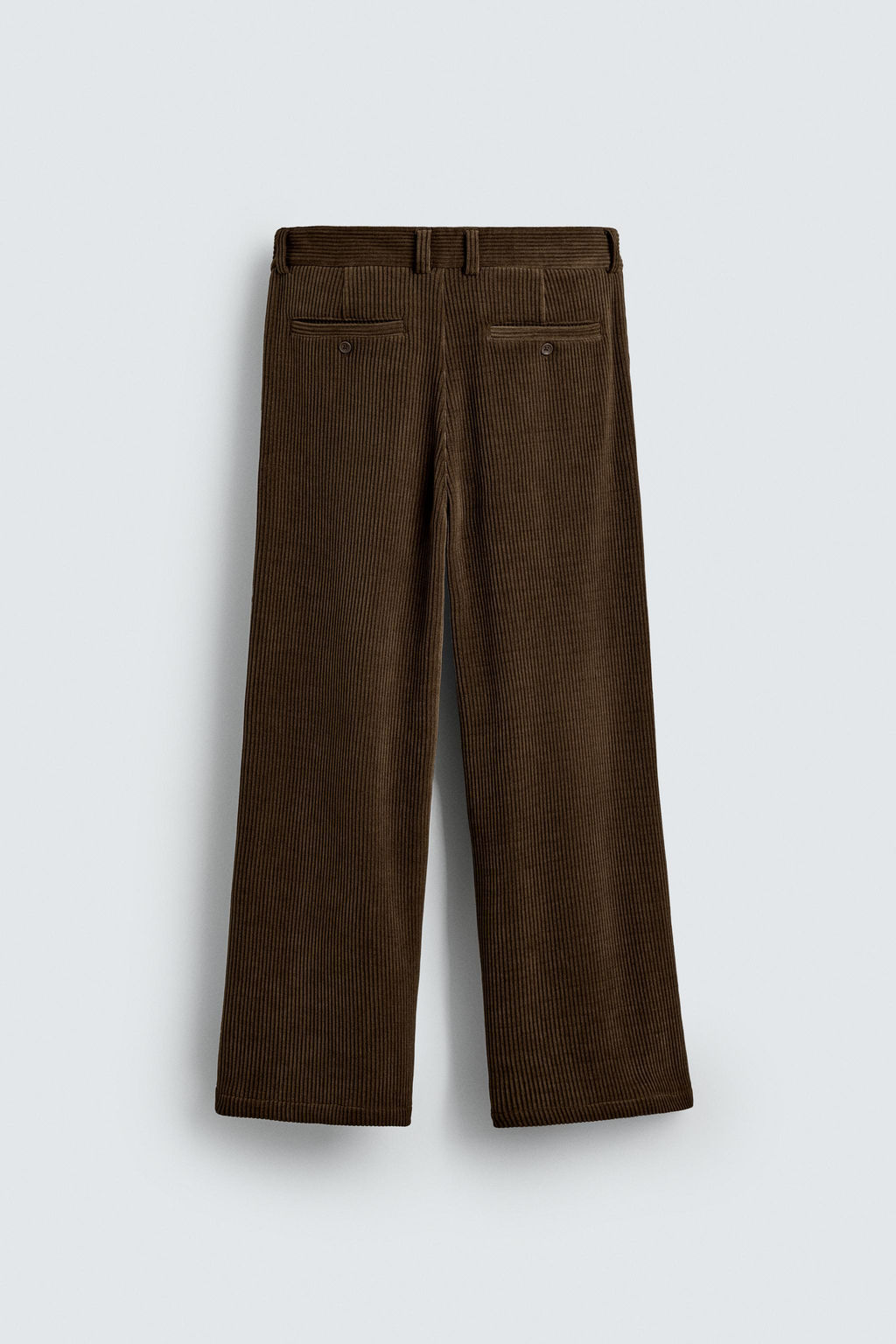 WIDE-LEG CORDUROY TROUSERS - Zara фото 8