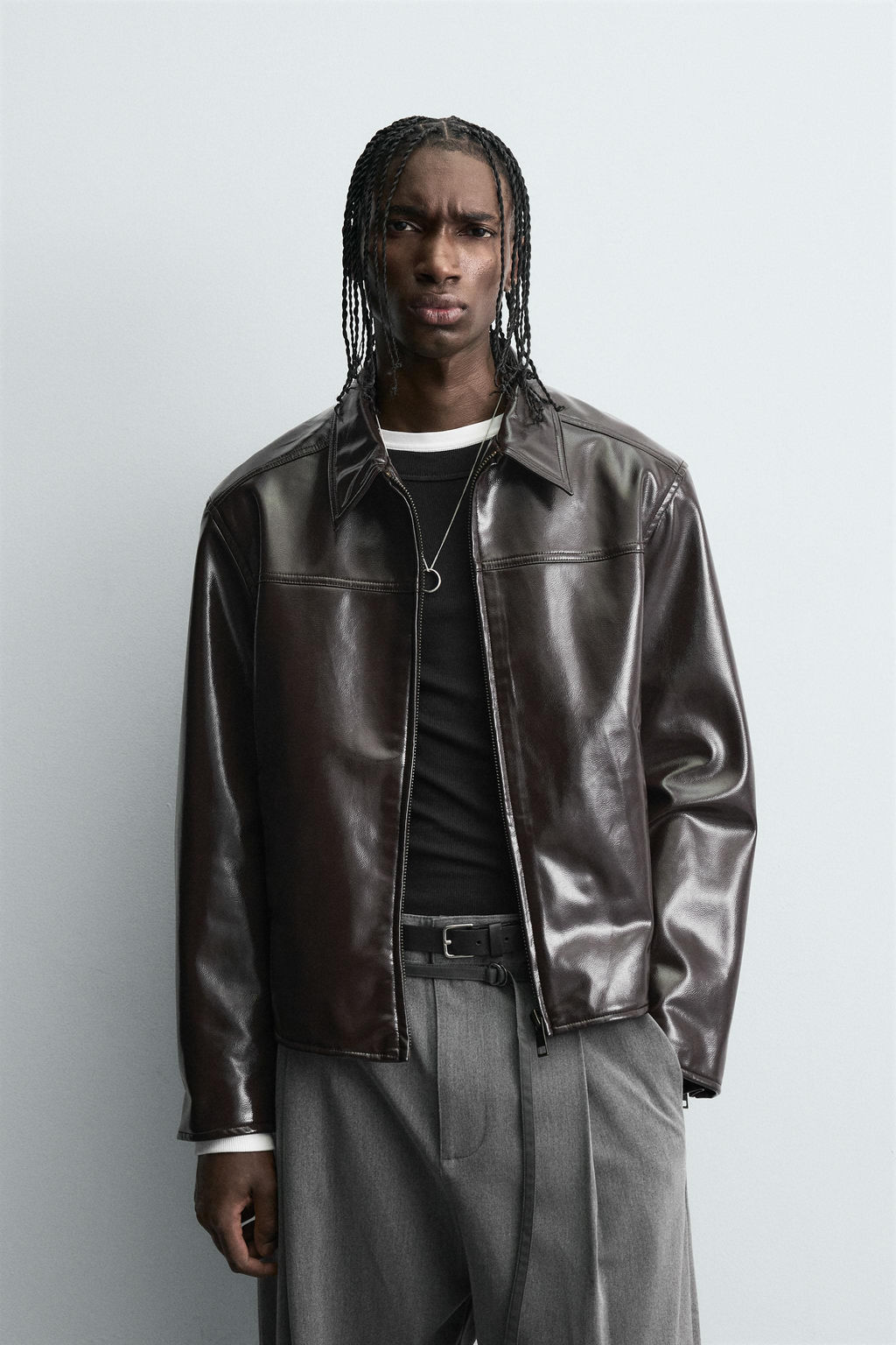 VINYL FINISH JACKET - Zara фото 2