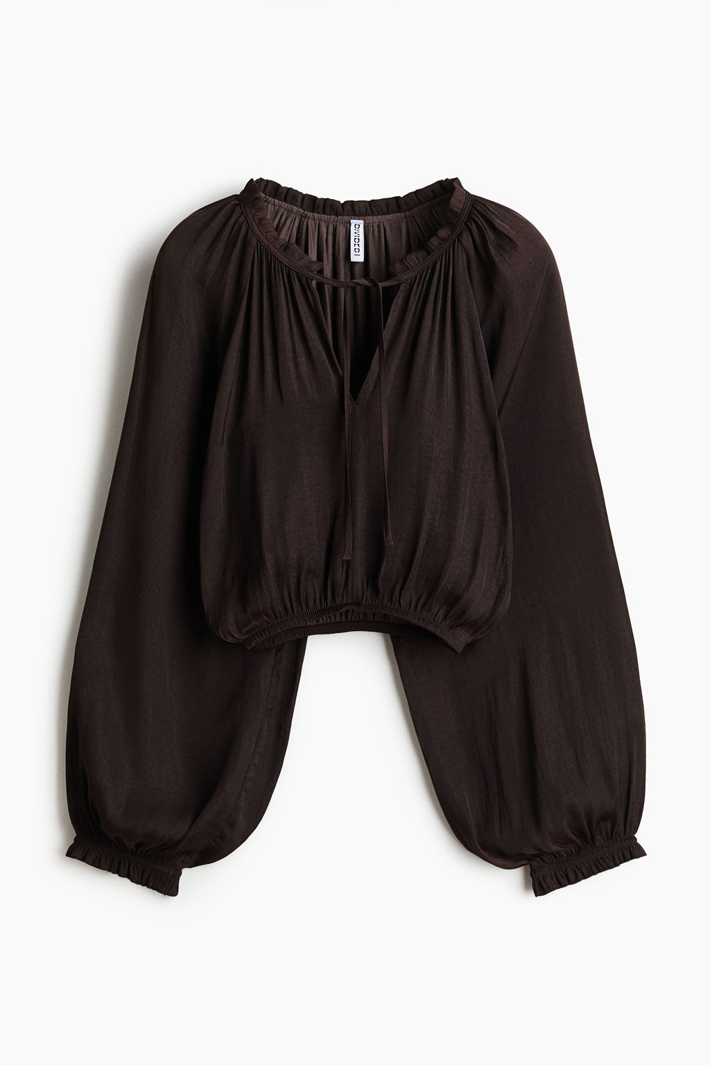 Blusa con mangas globo - H&m фото 2