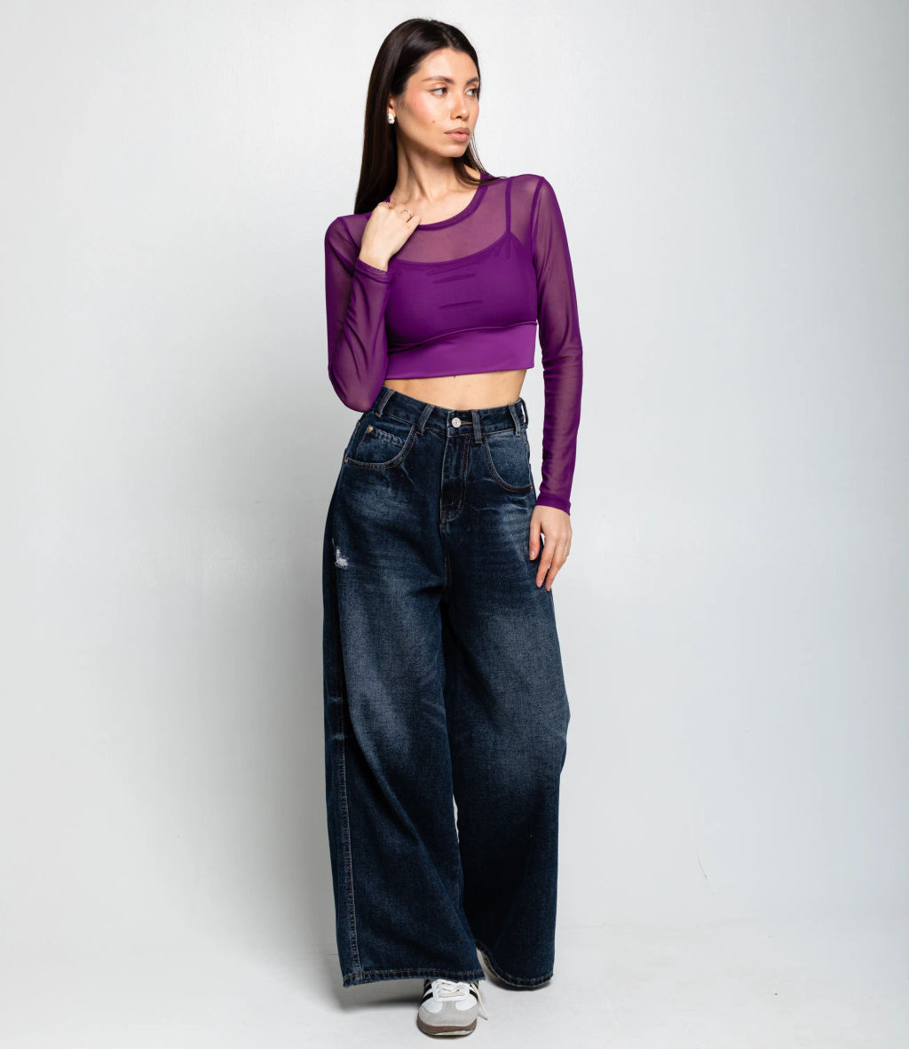 Топ #КТ202 (12), фиолетовый