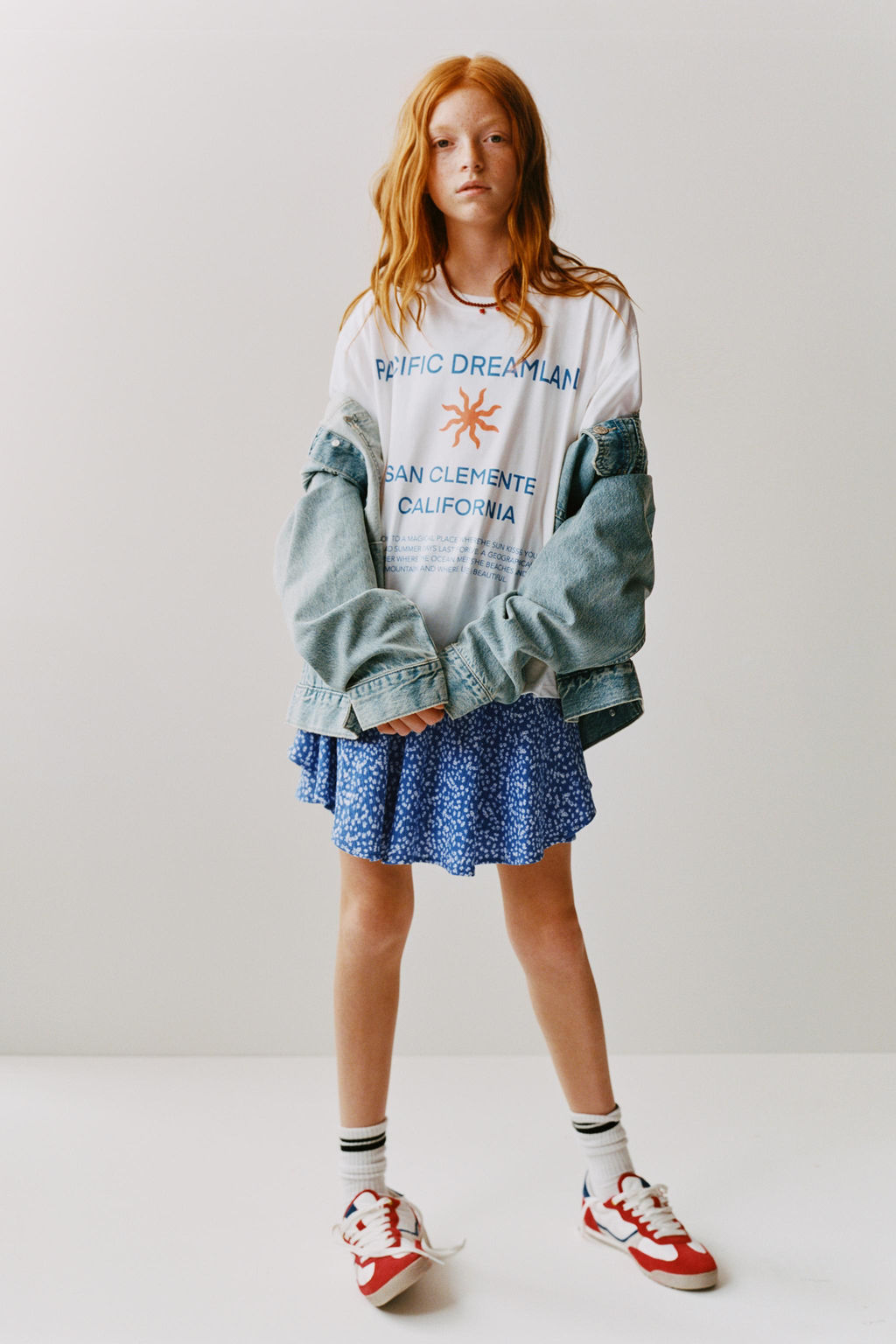 FLORAL LAYERED BERMUDA SKORT