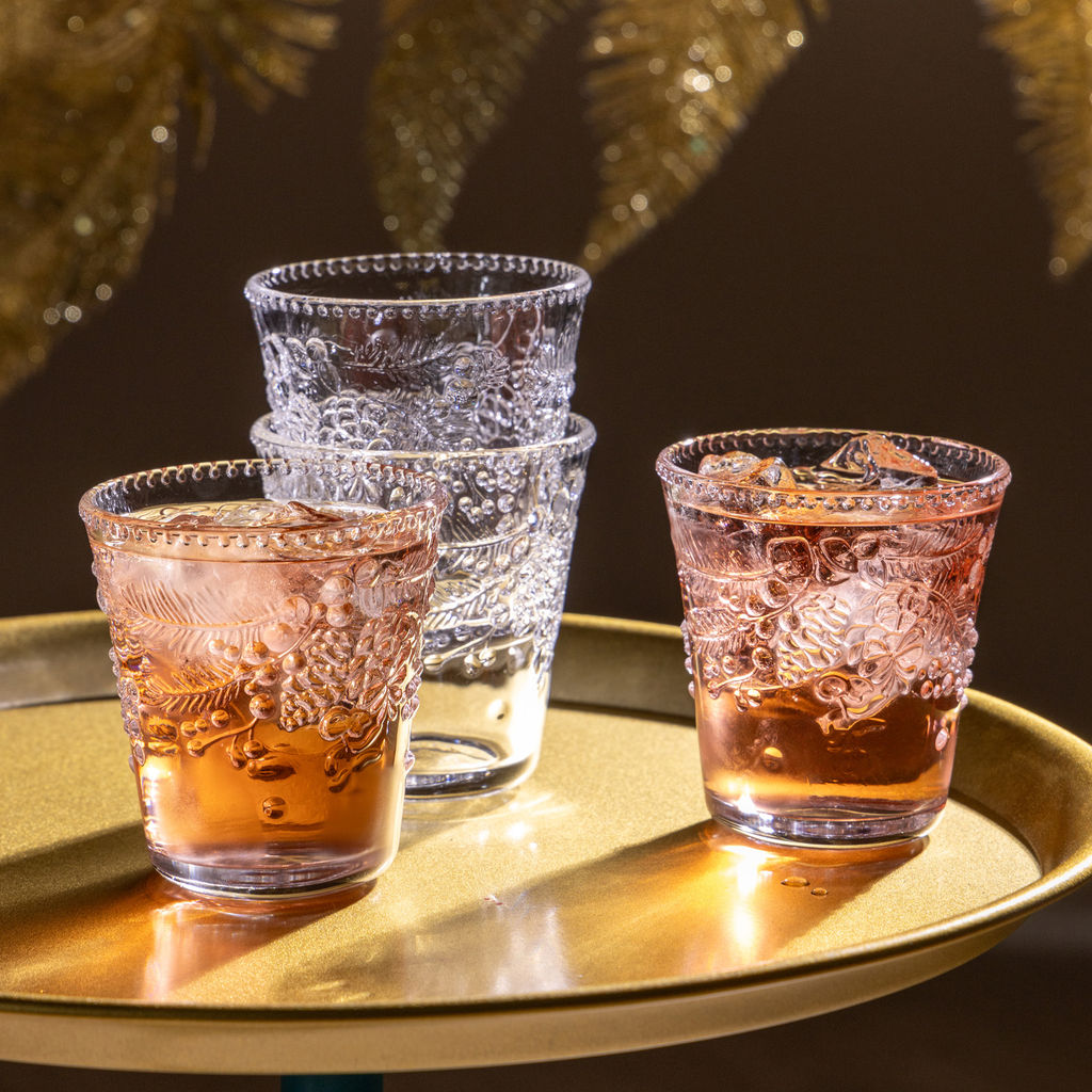 НАБОР СТАКАНОВ CELEBRATION, 4 ШТ/280 МЛ #Новый год