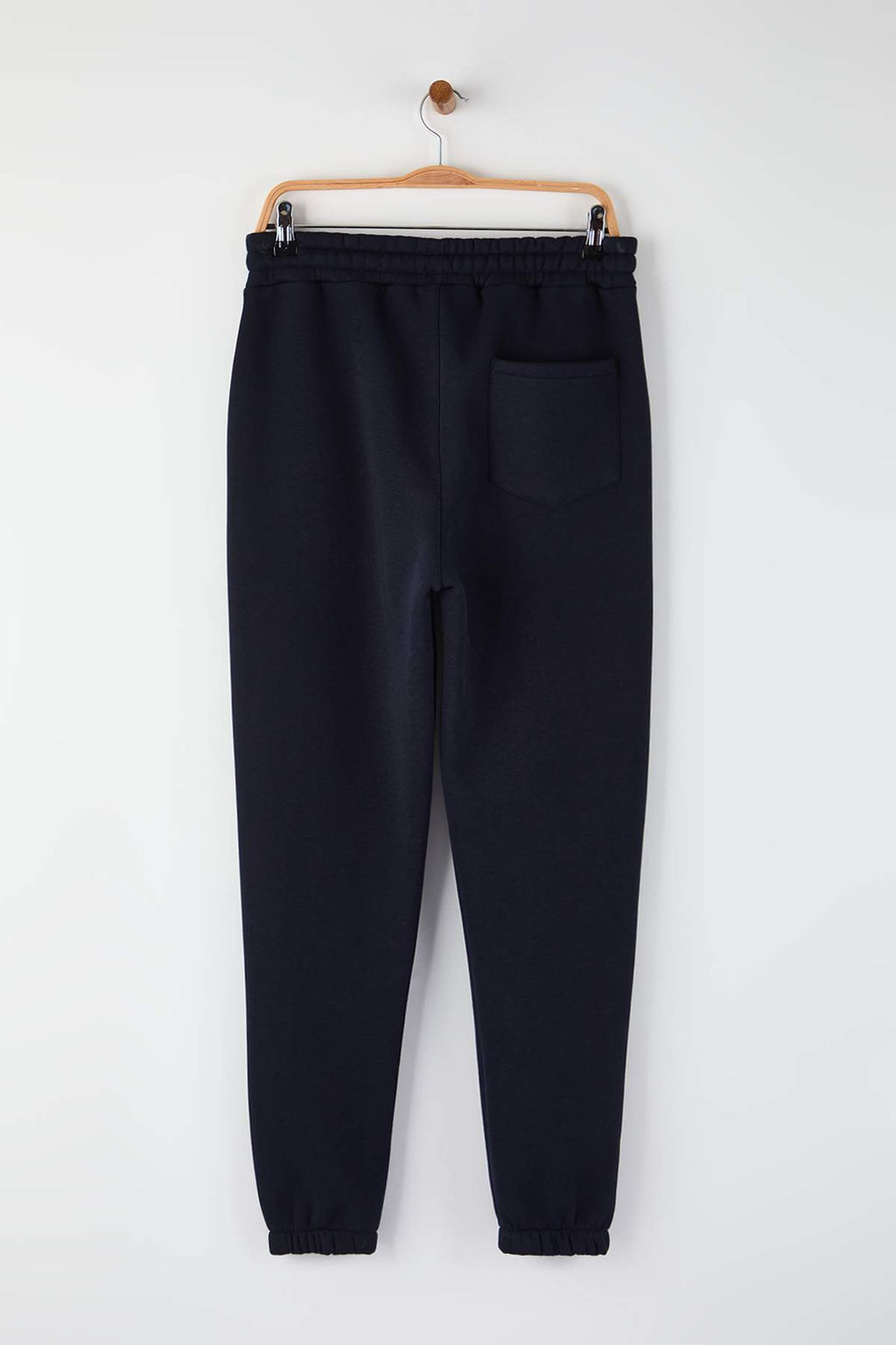 Lacivert Nak?sl? Regular/Normal Kesim Pacas? Lastikli Ici Polar Esofman Alt? TMNAW22EA0346