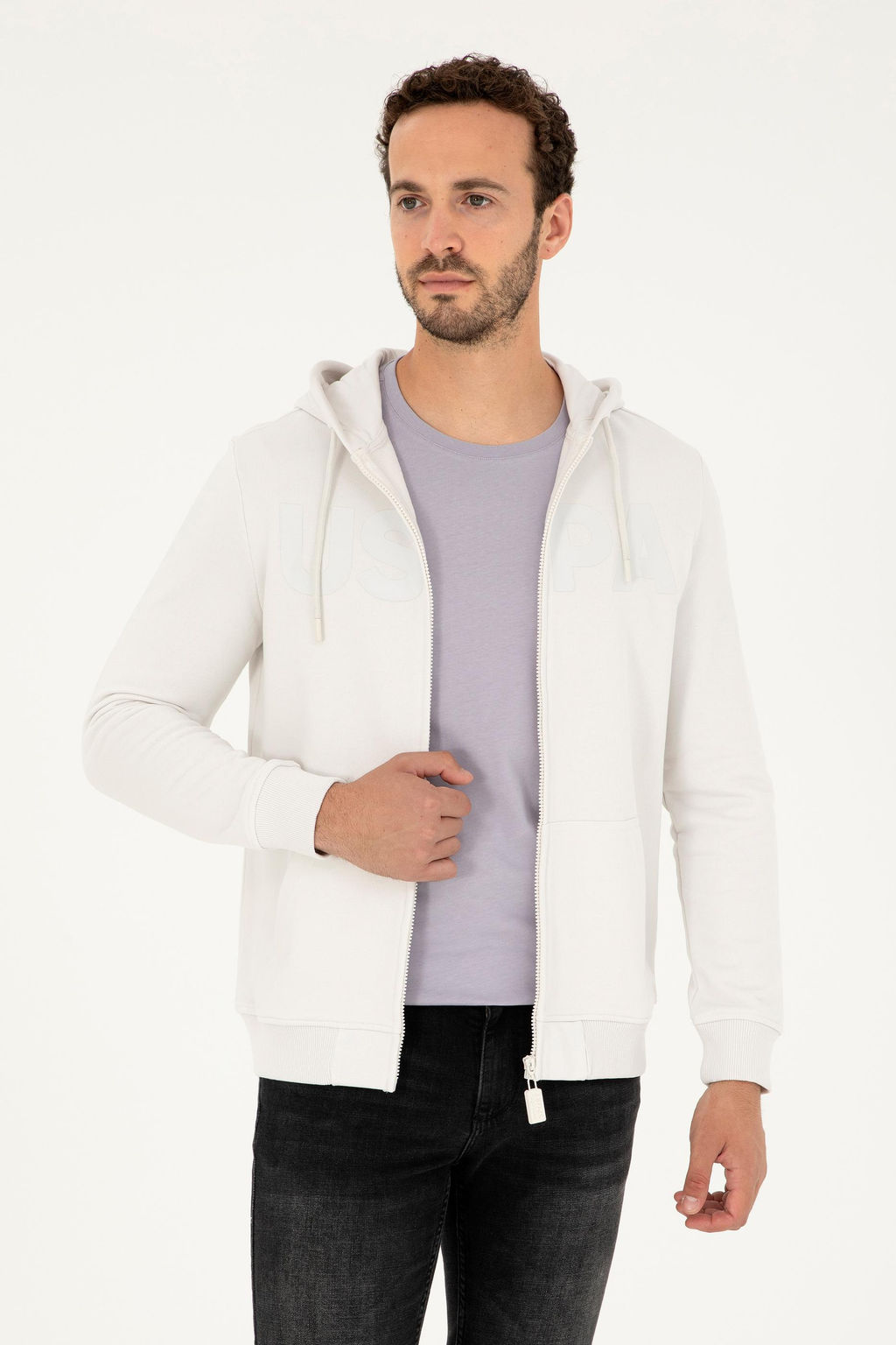 U. S. Polo Assn / Мужская толстовка с камнем - U.s. polo assn фото 8