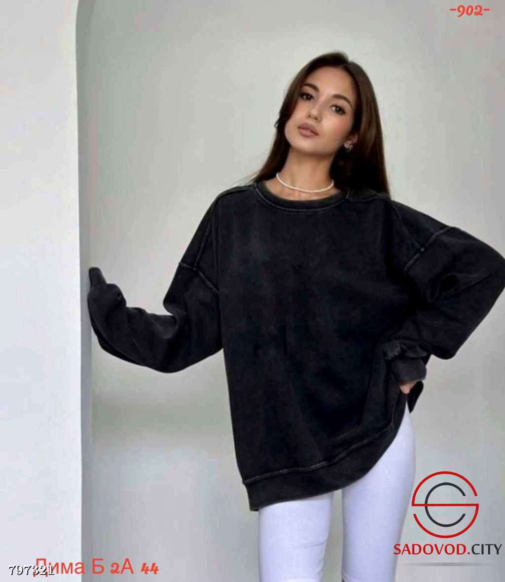 толстовки женская однотонная - Bruno фото 2