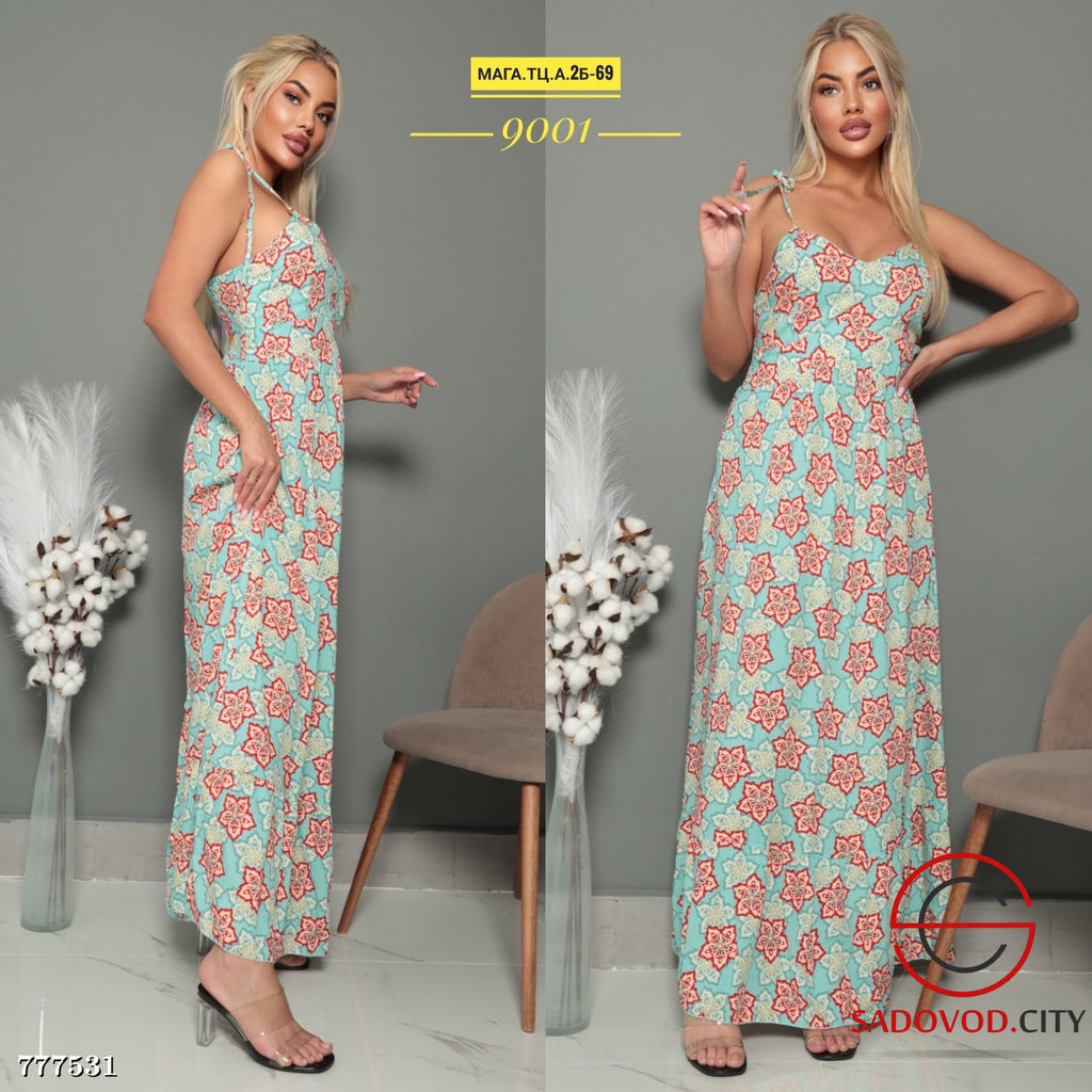 Летний сарафан в цветочек - Bruno фото 5