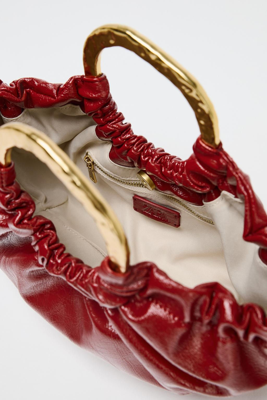 GATHERED HANDBAG - Zara фото 5