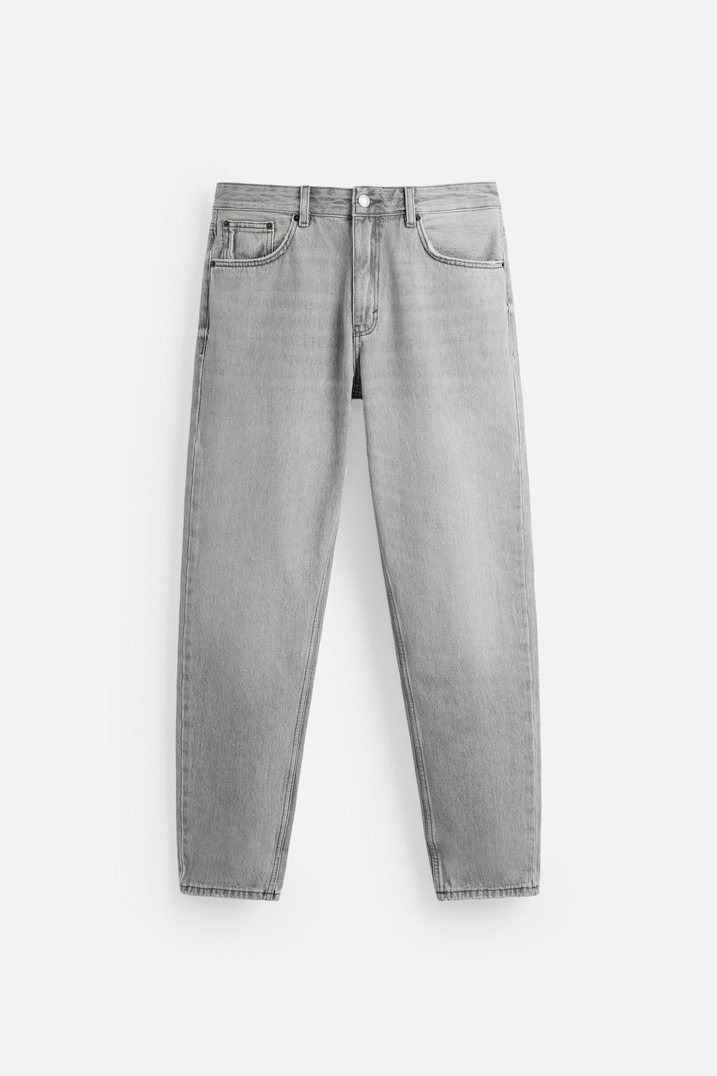 SLIM FIT TAPERED JEANS - Zara фото 16