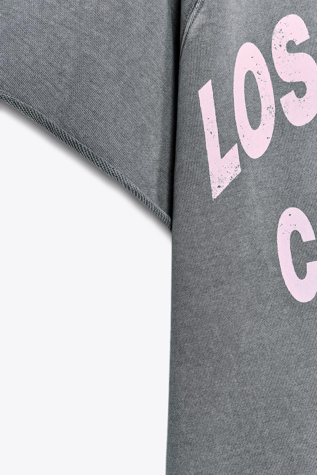 WASHED-EFFECT TEXT PLUSH SWEATSHIRT - Zara фото 8