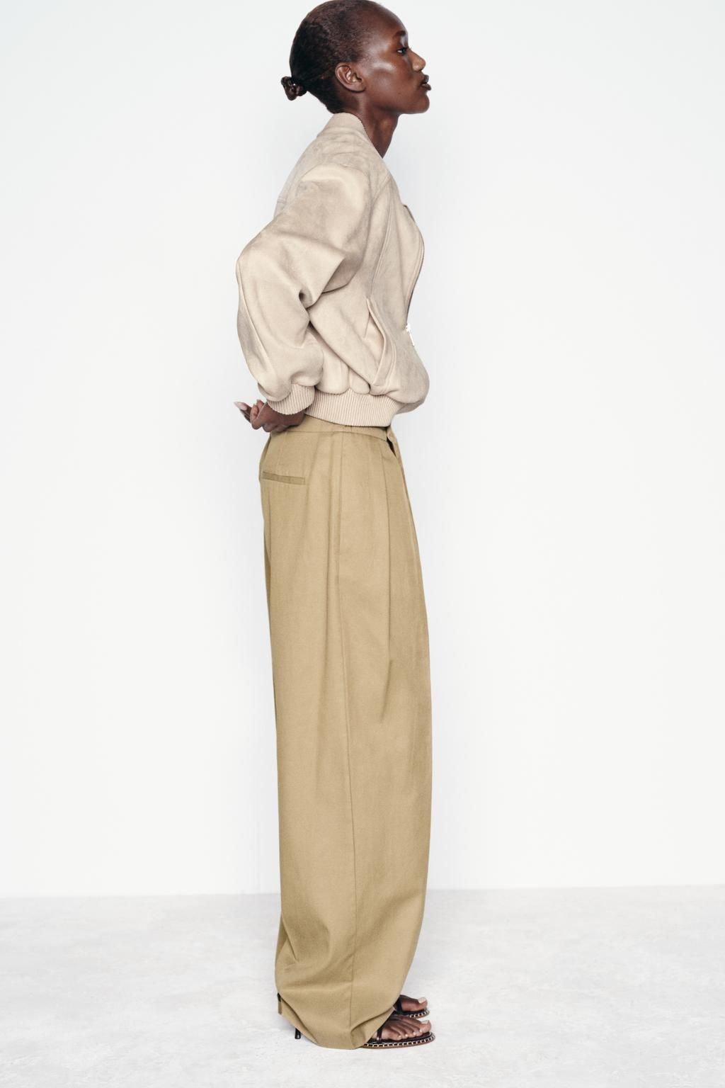 FAUX SUEDE JACKET - Zara фото 4