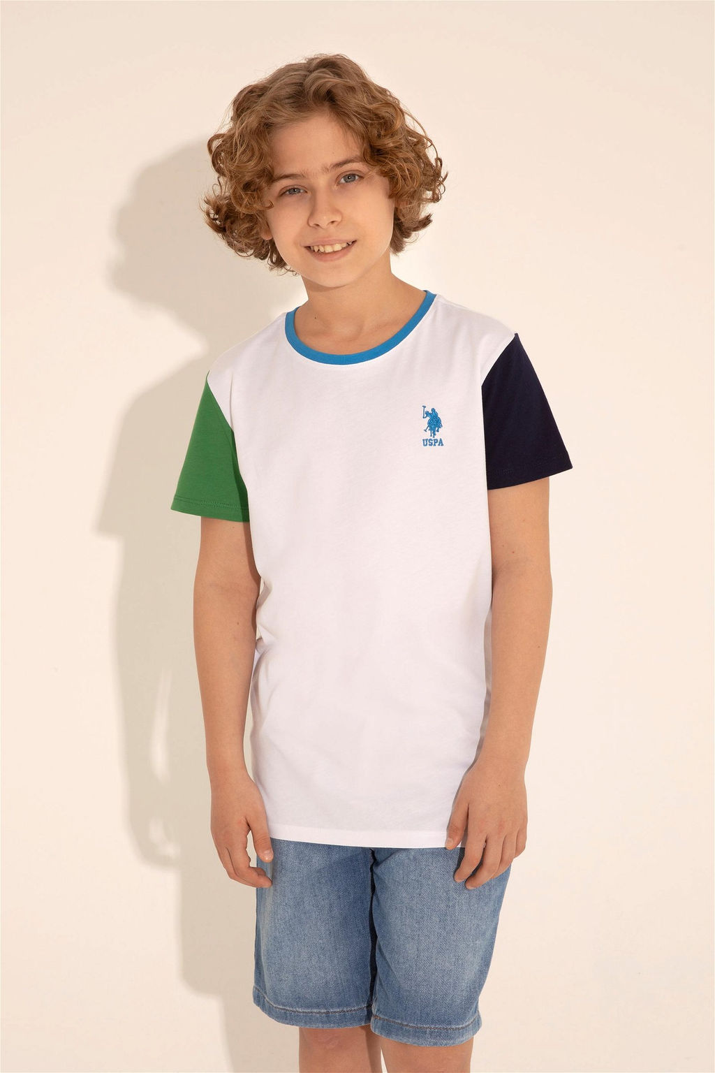 Белая футболка для мальчика - U.s. polo assn фото 6