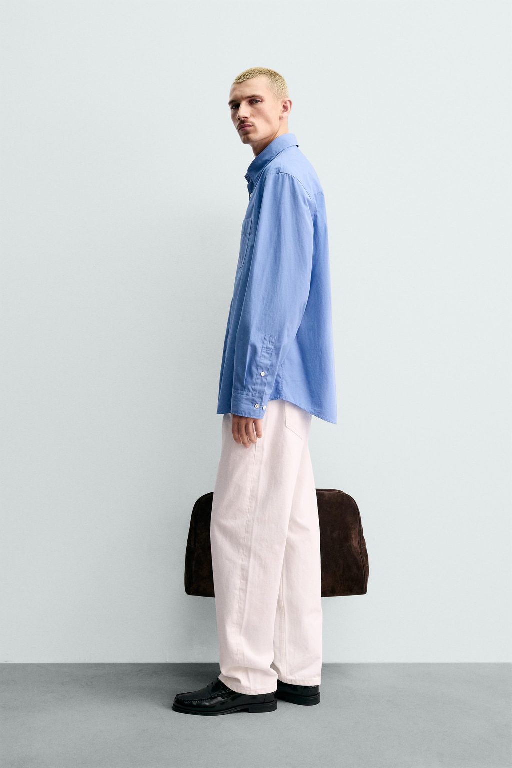 ORIGINS REGULAR FIT SHIRT WITH POCKET - Zara фото 4